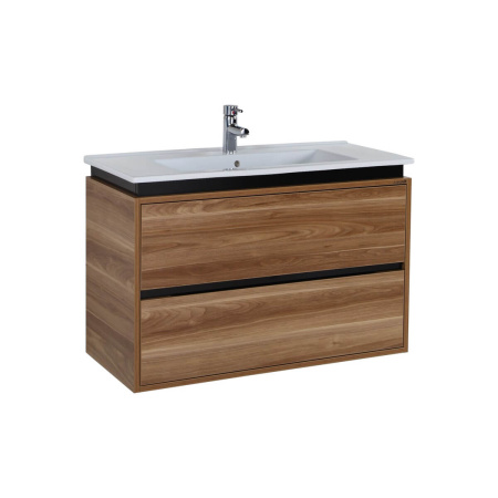 Фото verti нижний модуль с раковиной 2 выдвижных ящика ne0100.42.vv