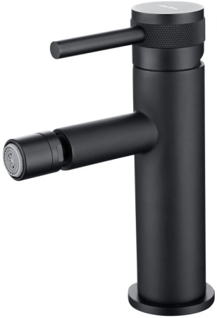 Фото смеситель для биде allen brau priority 5.31004-31, черный матовый