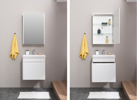 Фото комплект мебели aquanet софия 60 белый