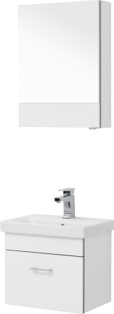 Фото комплект мебели aquanet верона 50 (moduo slim) белый