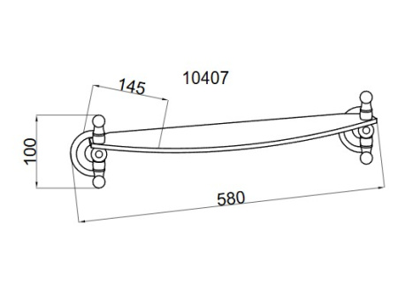Фото полка boheme imperiale 10407, золото