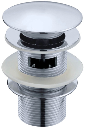 Фото донный клапан с переливом boheme brillante 612/2, хром