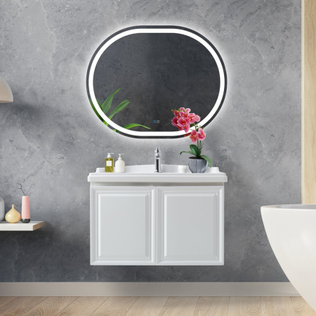 Зеркало с подсветкой Cezares CZR-SPC-GIUBILEO-1100-800-TCH-WARM 110*80 см