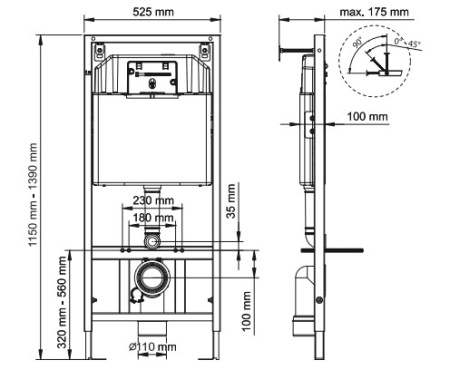 Фото инсталляция для унитаза berges wasserhaus novum d5 040235 3 в 1