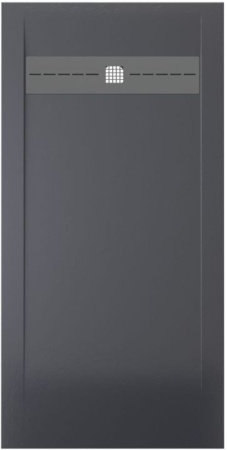 Фото поддон литьевой камень allen brau infinity 8.21006-am 160*80 см, антрацит