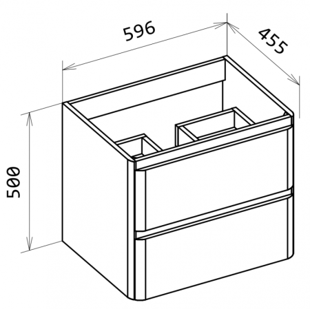 Фото тумба подвесная belbagno albano 60 rovere nature grigio 