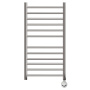 Фото полотенцесушитель электрический point аврора pn10158se п12 500x800 левый/правый, хром