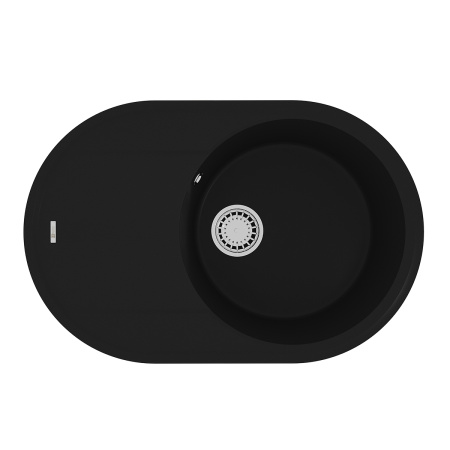 Фото мойка кухонная lemark lacha 760 антрацит