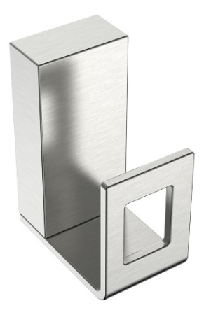 Фото крючок boheme q 10946-nb, никель брашированный