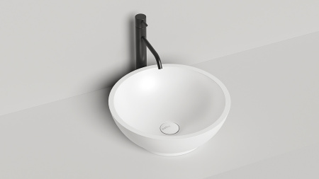 Фото раковина salini s-stone gloria 03 1102203mrf, матовая покраска по ral полностью