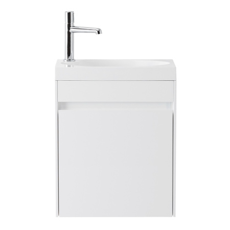 Фото тумба подвесная belbagno pietra mini 46-r bianco lucido