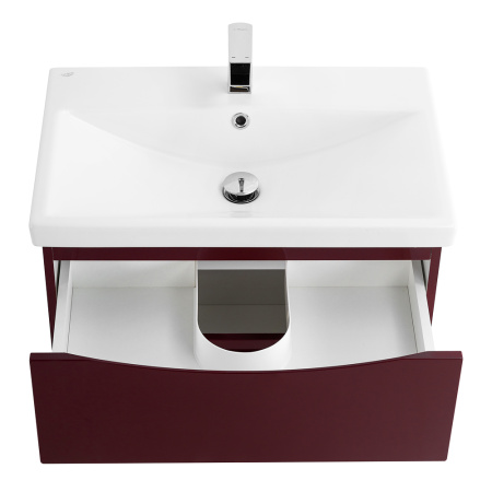 Фото тумба подвесная belbagno marino-cer 70 bordo lucido 