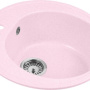 Фото гранитная мойка aquagranitex m-08 светло-розовый