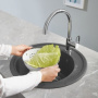 Фото мойка кухонная grohe k200 31656at0 серый антрацит