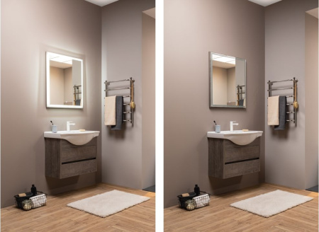 Фото комплект мебели aquanet сидней 60 дуб рошелье