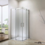 Фото душевой уголок berges wasserhaus melita 061007 90x90 стекло прозрачное/хром