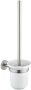 Фото ершик для унитаза allen brau priority 6.31008-bn, белый/никель браш