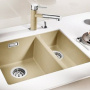 Фото мойка для кухни из искусственного камня blanco subline 340/160 u 523554 шампань l