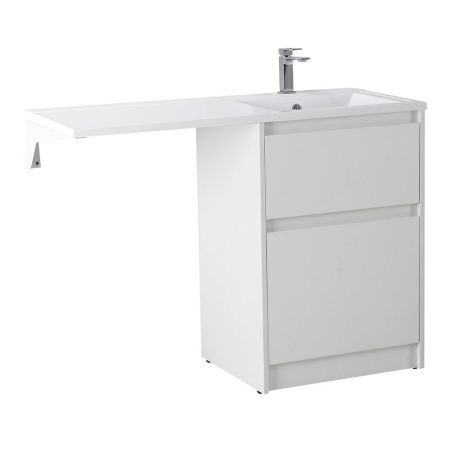 Фото тумба напольная belbagno kraft-lvd-58/120-r bianco opaco