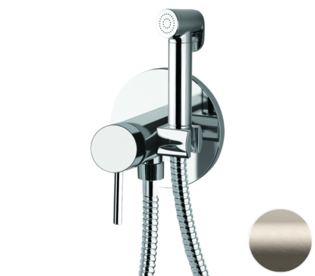Фото гигиенический душ со смесителем remer x style x65wxv, сталь