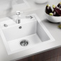 Фото мойка для кухни из искусственного камня blanco dalago 45-f 517169 белая