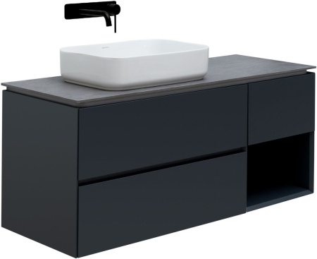 Фото тумба под раковину allen brau infinity 120 1.21005.am l антрацит матовый