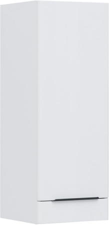 Фото шкаф-пенал aquanet ирис new 30 белый глянец