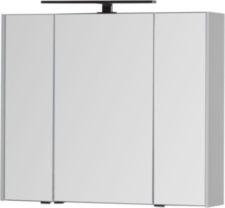 Фото зеркало-шкаф aquanet латина 90 белый