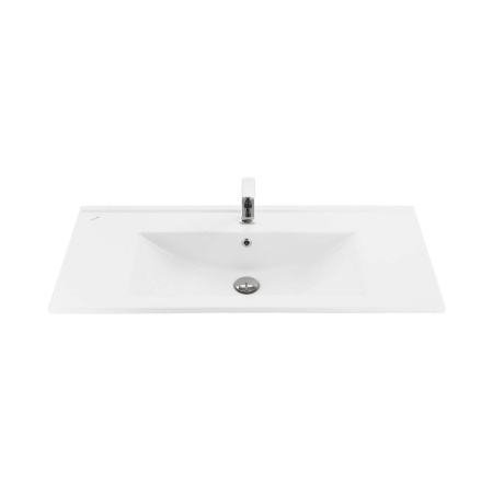 Фото раковина мебельная creavit 120*46 см su120-00cb00e-0000, белая