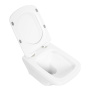 Фото унитаз подвесной безободковый belbagno sela bb3201chr, белый