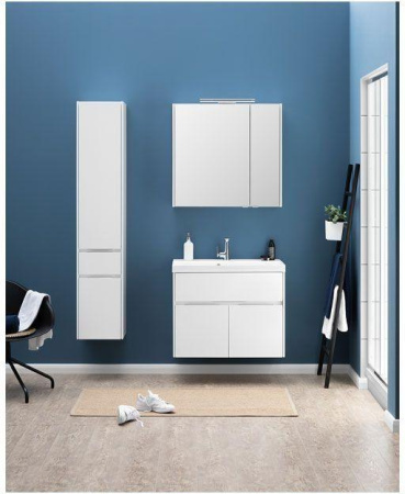 Фото пенал подвесной aquanet латина 35 l белый