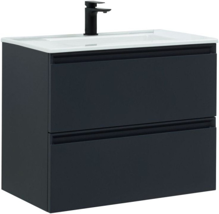 Фото тумба под раковину allen brau eclipse 80 1.e1002.am антрацит матовый