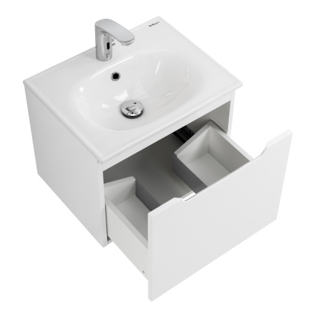 Фото тумба подвесная belbagno etna 60 bianco lucido 