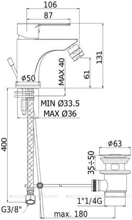 Фото набор смесителей paffoni red 4 в 1 (сет 4)