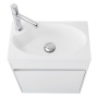 Фото тумба подвесная belbagno pietra mini 46-r bianco lucido