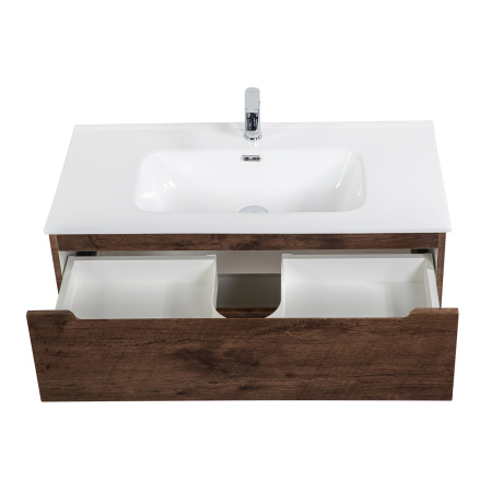 Фото тумба подвесная belbagno etna 100 rovere moro 