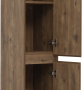 Фото пенал подвесной aquanet nova lite 35 дуб рустикальный