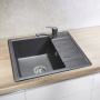 Фото кухонная мойка granula standart st-5803 классик