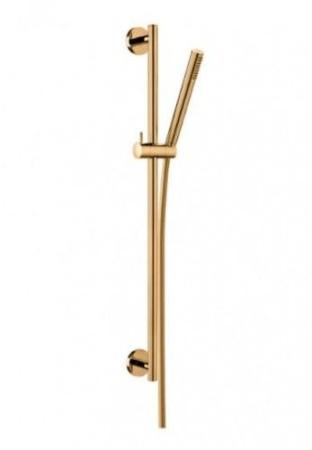 Фото душевой гарнитур paffoni life zsal135hg, золото медовое
