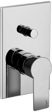 Фото встраиваемый смеситель для ванны и душа paffoni tango ta015cr/m, хром