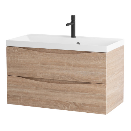 Фото тумба подвесная belbagno marino 100 rovere bianco 