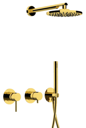 Фото душевая система remer x style x96s02odo, золото глянцевое