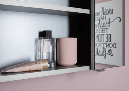 Фото зеркало-шкаф aquanet порто 70 белый