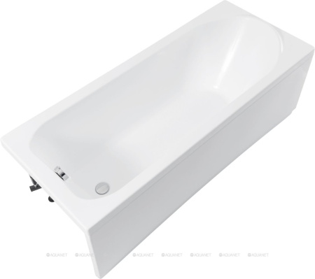 Фото акриловая ванна aquanet nord new 170*70 см, белая