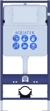 Фото инсталляция для унитаза aquatek standart ins-0000012 50