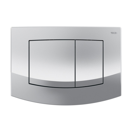 Фото инсталляция для унитаза tece amibia 9400405 4 в 1, клавиша хром глянец