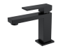 Фото смеситель для раковины boheme qubic 471-b, черный