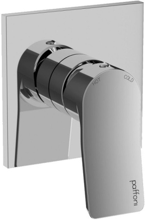Фото встраиваемый смеситель для душа paffoni tilt ti010st/m, сталь