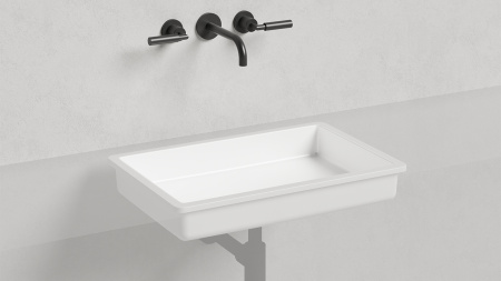 Фото раковина salini s-stone marea 14 1802214mrf, матовая в цвете по ral