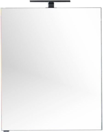 Фото зеркало-шкаф aquanet алвита 70 серый антрацит